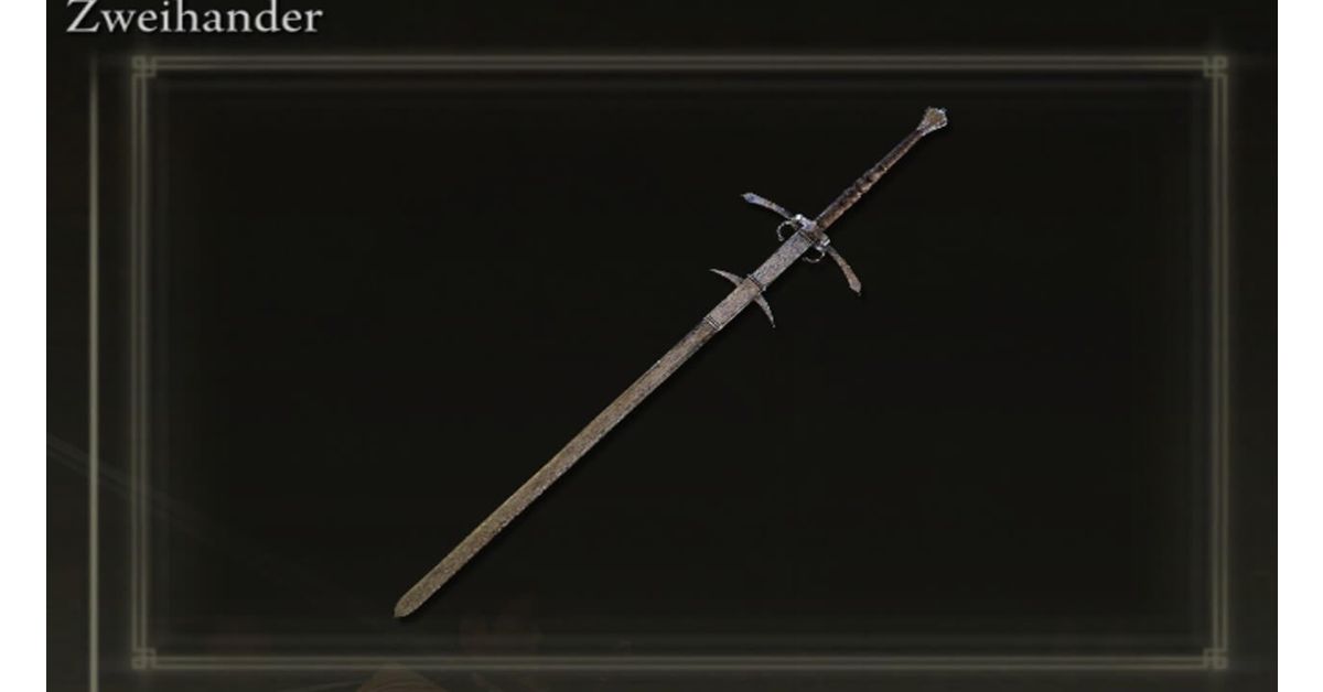 armes d'épée d'anneau d'Elden